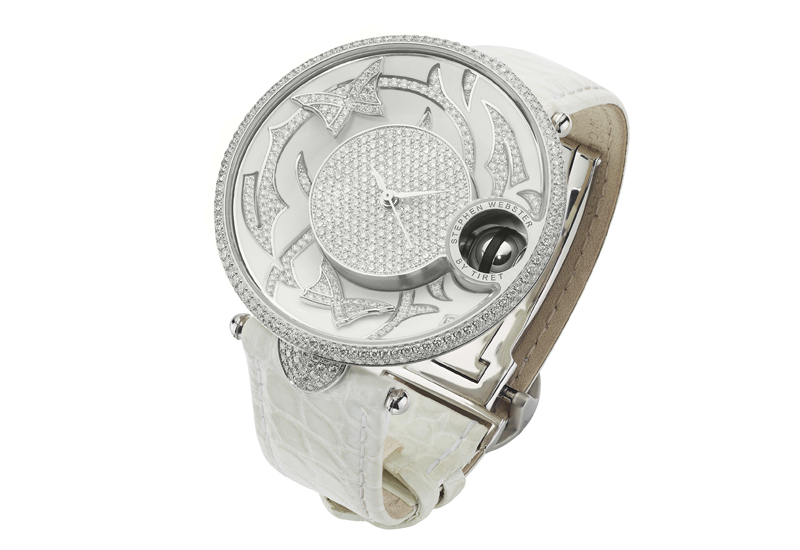 Stephen webster fly by night watch with tiret web